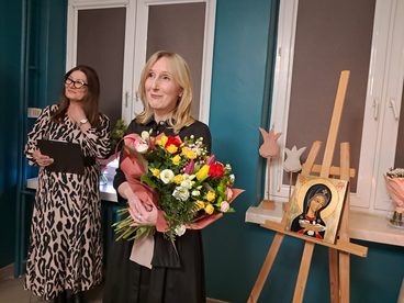 Wystawa ikon napisanych metodą tradycyjną przez Gabrielę Bidułę z Olewina otwarta
